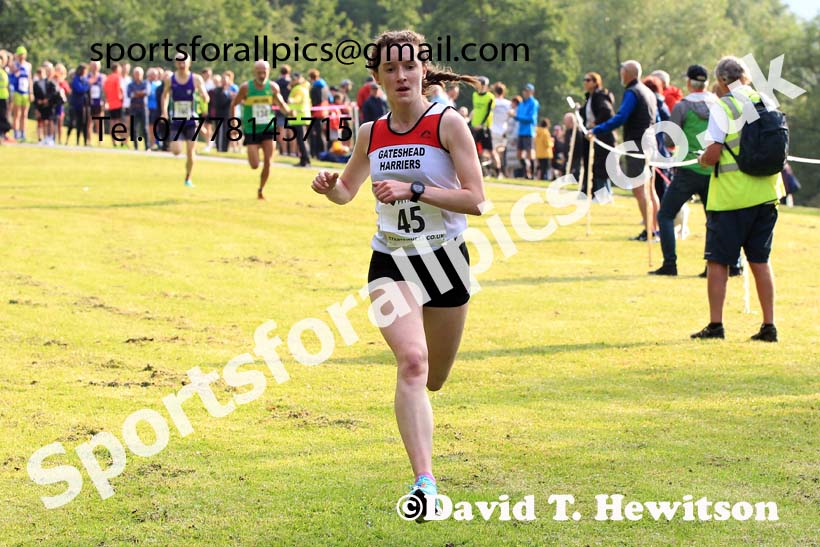 Womens and Mens Over-50s 2023 Sunderland 5k Road Race, July 20th.  Photo: David T. Hewitson/Sports for All Pics
